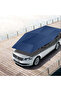 Silver Semi-Auto Car Sunshade SUV Mobile Car Sun Shade - 3