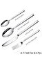 WUJO 24-Piece Stainless Steel Cutlery Set, Dinnerware/Tableware/Silverware Service for 6 - 6