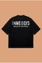 I Have 0 Ex Boxy Fit Oversize Unisex 100% Cotton Tshirt – Printed T-Shirt |   Streetwear