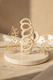 Cream-Colored Spiral Design Hair Clip - Stylish and Modern Hair Accessory - 6