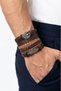 5-Piece Genuine Leather Bracelet Set with Tree of Life and Leaf Design Real Leather Bracelet Fashion Bracelet