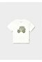 Baby Boy Printed T-Shirt Ecru 1011