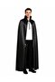 Black Satin Cape Adult
