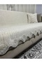 Velvet Lace Sofa Cover - Protective and Non-Slip Base with Sponge (170X210) - 3