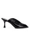 Women's 9 cm Pointed Toe Slippers Black - 2