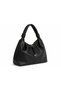 Glanzia Elara Noir Hobo Women's Shoulder Bag Premium Faux Leather Daily Stylish Design Black - 4