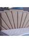 Uranus Headboard Chanel Beige L-180 : H-125 Cm - 3