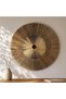 Mossan Hand Crafted Paper Wall Art Dia 80cm - Brown