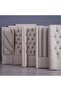 Uranus Headboard Chanel Beige L-180 : H-125 Cm - 6