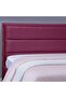 TROJAN HEADBOARD VELVET PINK L-150 : H-125 CM