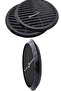 Natural Gas Combi Ventilation Round Kitchen Glass Vent Black 18 cm Air Flow Channel Safety - 5