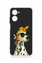 Realme 10 Compatible Cool Dalmatian Patterned Silicone Case - 2