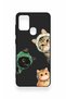 Samsung A21S Compatible Cat Team Patterned Silicone Case - 2