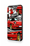 Samsung S22 Compatible Red Supra Patterned Silicone Case - 2