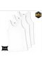 Men's Combed Cotton Singlet, Non-Shrinkable, Comfortable, Flexible, 3-Pack - 2
