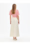 White A-Line Woven Skirt 50325152-Vr013 - 4