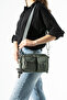 Klinkır Multi-Pocket Water-Resistant Beige Crinkle Shoulder Bag / Shoulder Bag - 4