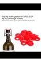 Red Silicone Grolsch Gaskets for Swing Top Bottle Home Brew Beer Bottle Silicone Grolsch Gasket... - 8