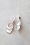 Jordy Women's Heeled Satin Sandals Beige - 2