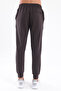 Modal Blend Soft Textured Men's Jogger Sweatpants with Contrast Piping Detail - 6