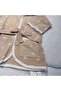 Unisex Children's Muslin Bathrobe - 100% Natural Cotton - Beige - 3