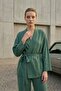 My Fashion Belted V-Neck Long Sleeve Two-Piece Set - 4