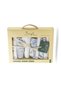 Safari Themed Boxed Set of 7 Baby Mouth Wipes 100% Cotton Newborn Drool Diapers - 4