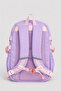 Girl's School Backpack Pen Holder Set with Rabbit Figure and Multiple Compartments - Purple - 6