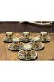 Malina Fresh Porcelain Hand-Painted 6-Piece Cup Set - 3