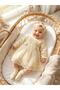 Baby Girl Mevlütlük Dress with Bandana and Lace, Newborn Hospital Release 100% Cotton Wedding Dress Evening Dress 4029