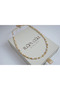 Ykl091 Dori̇ka Detailled Coral Stone Necklace