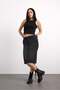 50286-73599 Women's Regular Fit Midi Denim Skirt 50286-73599