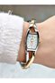 Special Design Steel Cord Silver-Gold Color Women Wrist Watch D1239Mr - 3