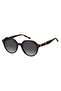UV Protected Sunglasses Havana Frame Grey Azure Mirror Lens 50mm - TH-2212/S-086