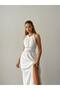 Luna Halter Lace Detailed Maxi Dress - 6