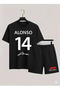 Fernando Alonso Printed 100% Cotton Crewneck Children's T-Shirt-Shorts F1 Dual Set - 2