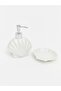 Ceramic Soap Dish Set (S6) - 2