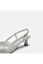 Large Size Short Heeled Bridal Shoes Pearl White Pointed Toe 41-42-43-44 - 7