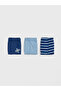 Özmarka New Season Boys' 3-Piece Boxer Briefs with Elastic Waistband