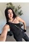 Black Gold Buttoned Set - 5