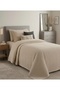 Pique Bedspread Single Size Waffle%Cotton
