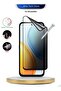 Honor X7e 5G 2026 Premium Nano Ceramic Privacy Full Cover Matte Flexible 2 Pack Clear/Black - 3