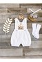 Elephant Concept Boy Birthday Rompers Socks Bow Tie Set - 2