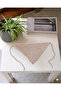 Women's Summer Pink Perforated Triangle Bandana - 3