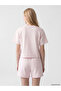 Xside pink bicycle collar soft touch women's t-shirt - 4