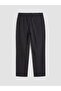 Xside Black Regular Fit Men's Pleated Trousers - 7