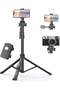 PK-996 Photograph Tripod 170CM Stable and Unshakable, Height Adjust，Multiple device usage - 2
