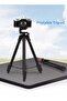 Aluminum Extendable Tripod Stand with Phone Holder for Cameras, Smartphones, Projectors, Webcams - 6