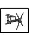 Curved TV Wall Mount, Universal, Full Motion TV Wall Mount for 23-55 Inches LED LCD Flat Curved Screen TV.