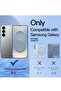 Samsung Galaxy S25 Clear Case | Crystal Transparent Non-Yellowing Shockproof Cover - 2